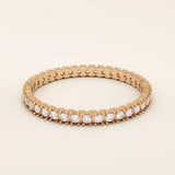 PAVE ETERNITY MOISSANITE WEDDING RING IN 14K GOLD