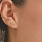 14K SOLID GOLD UNISEX KOI FISH PIERCING