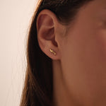 14K SOLID GOLD UNISEX KOI FISH PIERCING