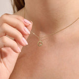 Clover Cut Out Pendant Necklace
