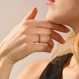 14K SOLID GOLD MILGRAIN BRAIDED VINTAGE WEDDING RING FOR WOMEN