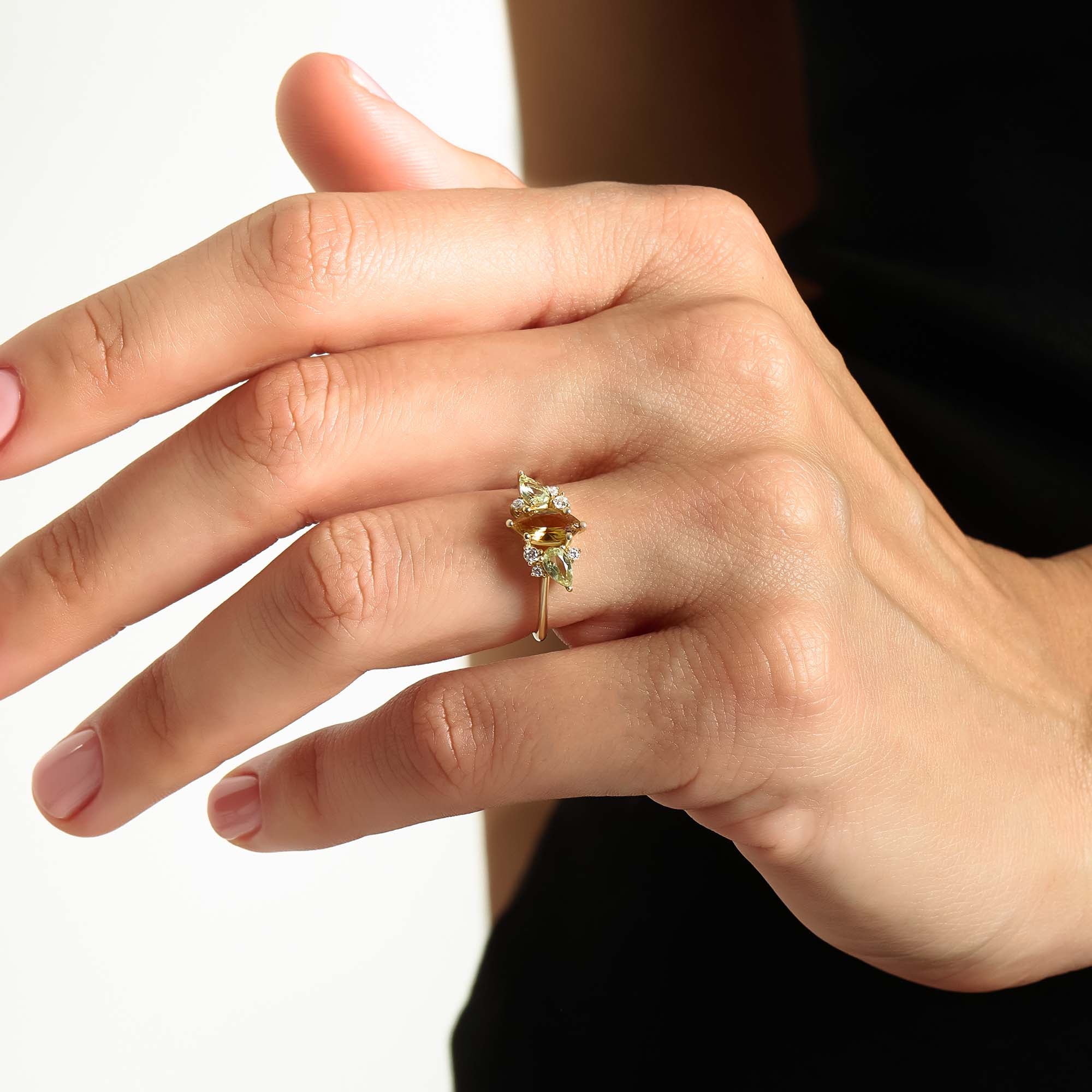 Marquise Zultanite Engagement Ring - BRENNMORE 