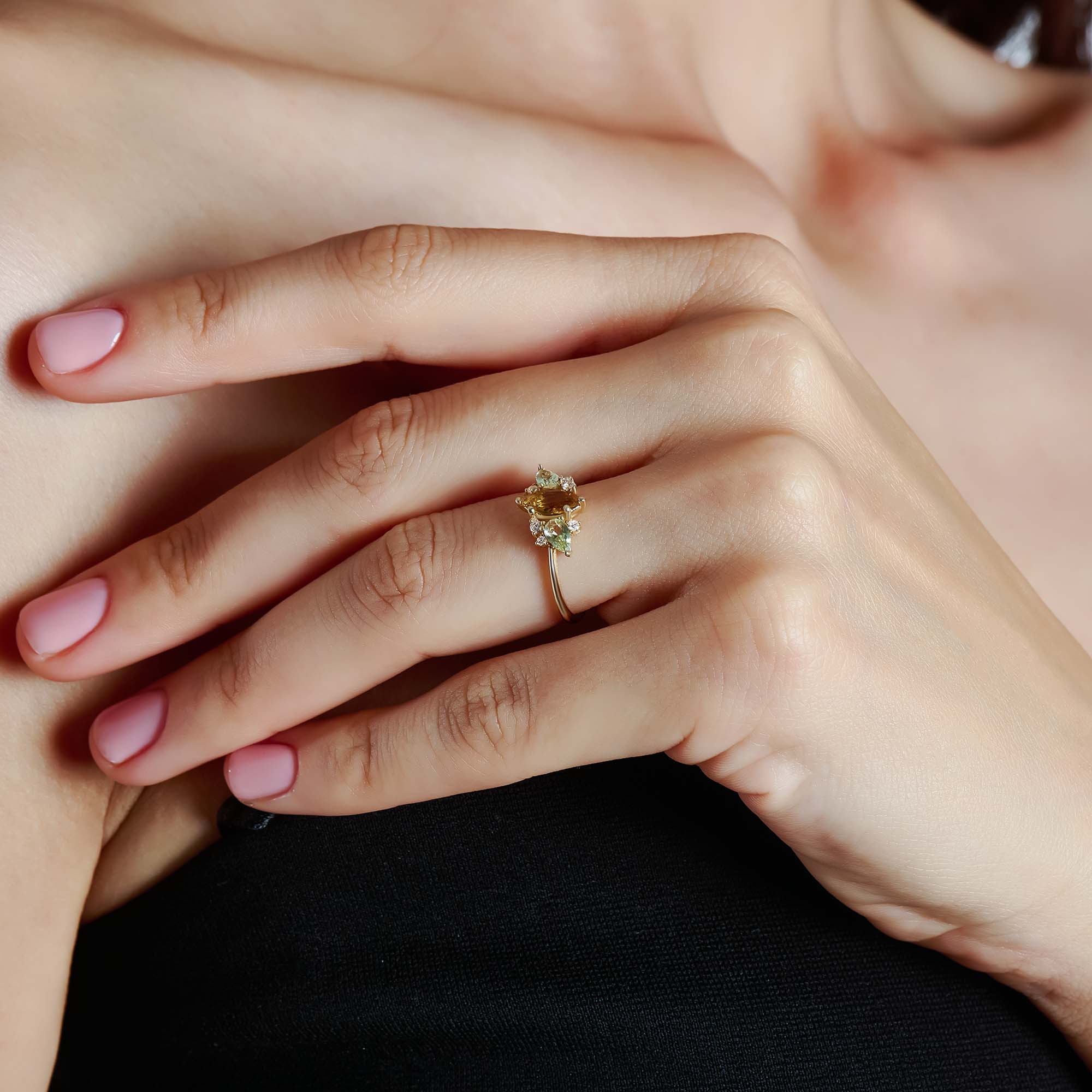 Marquise Zultanite Engagement Ring - BRENNMORE 