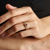 Color Change Engagement Ring - BRENNMORE 