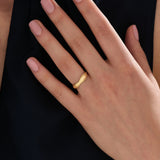 Simple Bumpy Wedding Band - BRENNMORE 