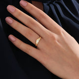 Bezel Dome Curve Ring - BRENNMORE 