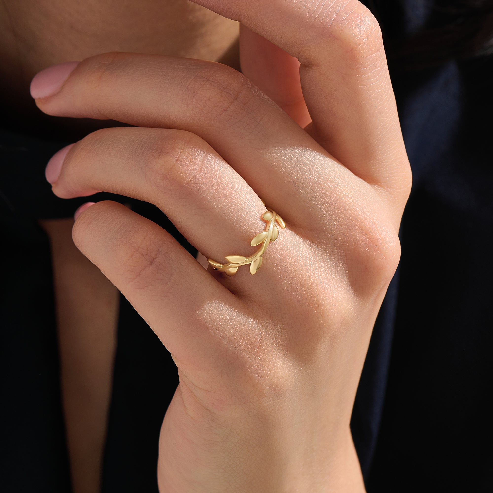 Vine Statement Ring for Women - BRENNMORE 