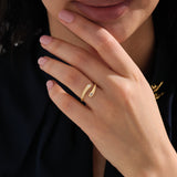 Wrap Around Statement Ring - BRENNMORE 