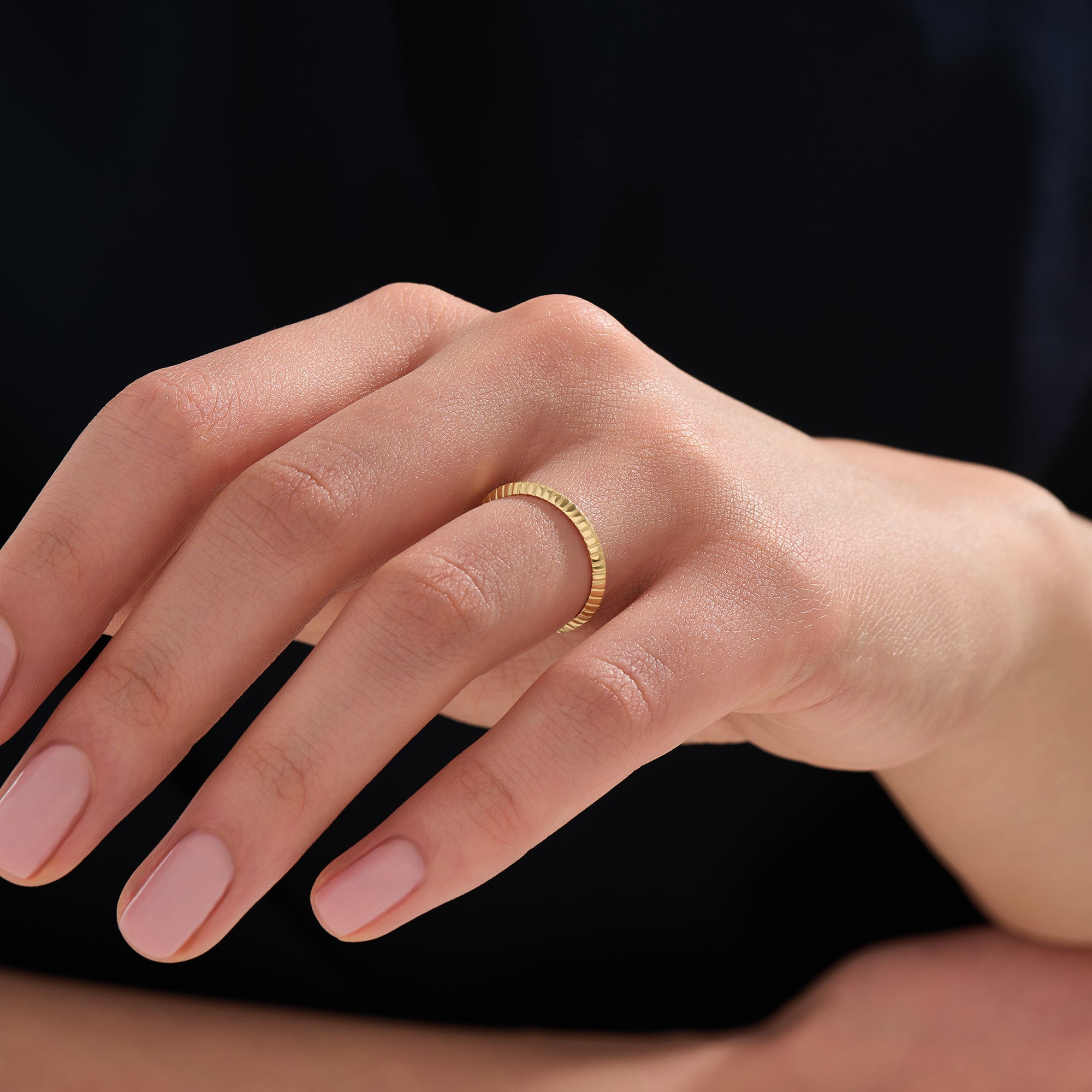 Knife Edge Line Stacking Ring - BRENNMORE 