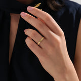 Sun Patterned Wedding Band