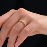 Leaf Engraved Wedding Band My Store