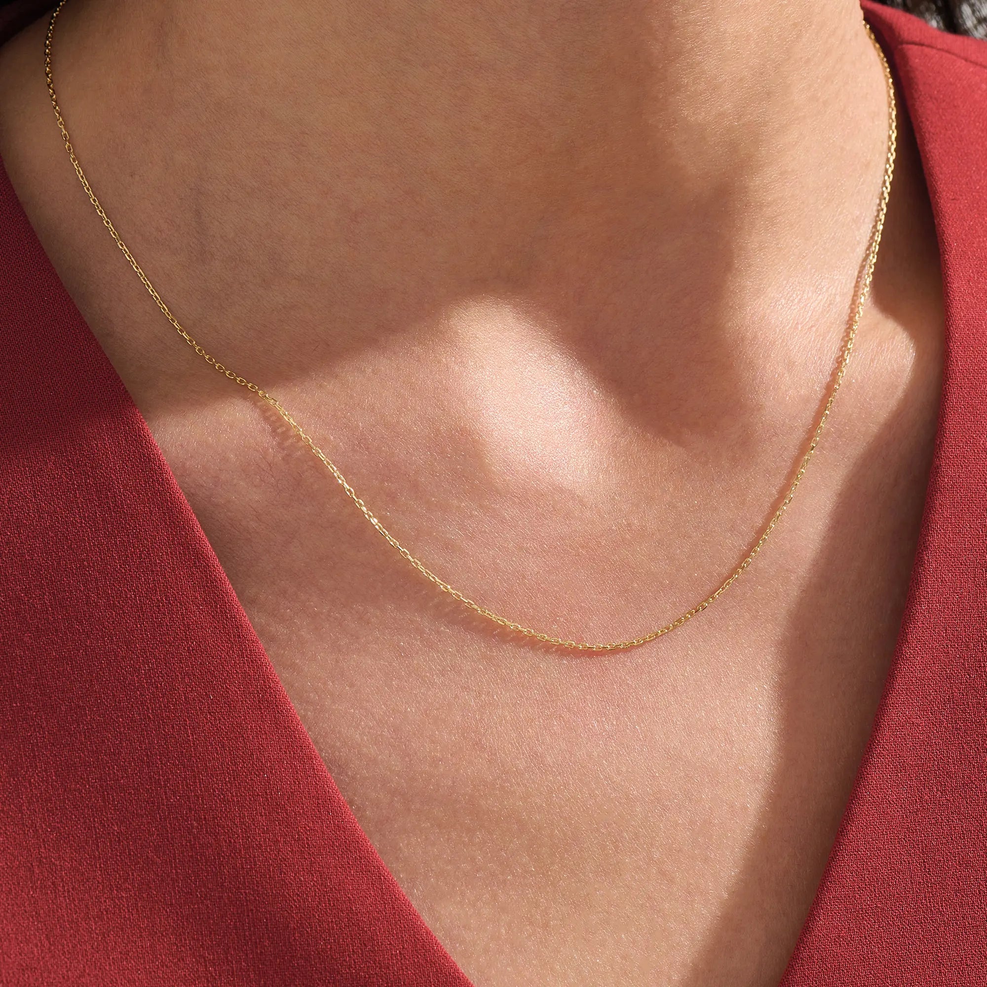 14K Gold Vermeil Chain for Pendant - BRENNMORE 