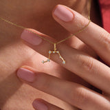 Aquarius Constellation Pendant - BRENNMORE 