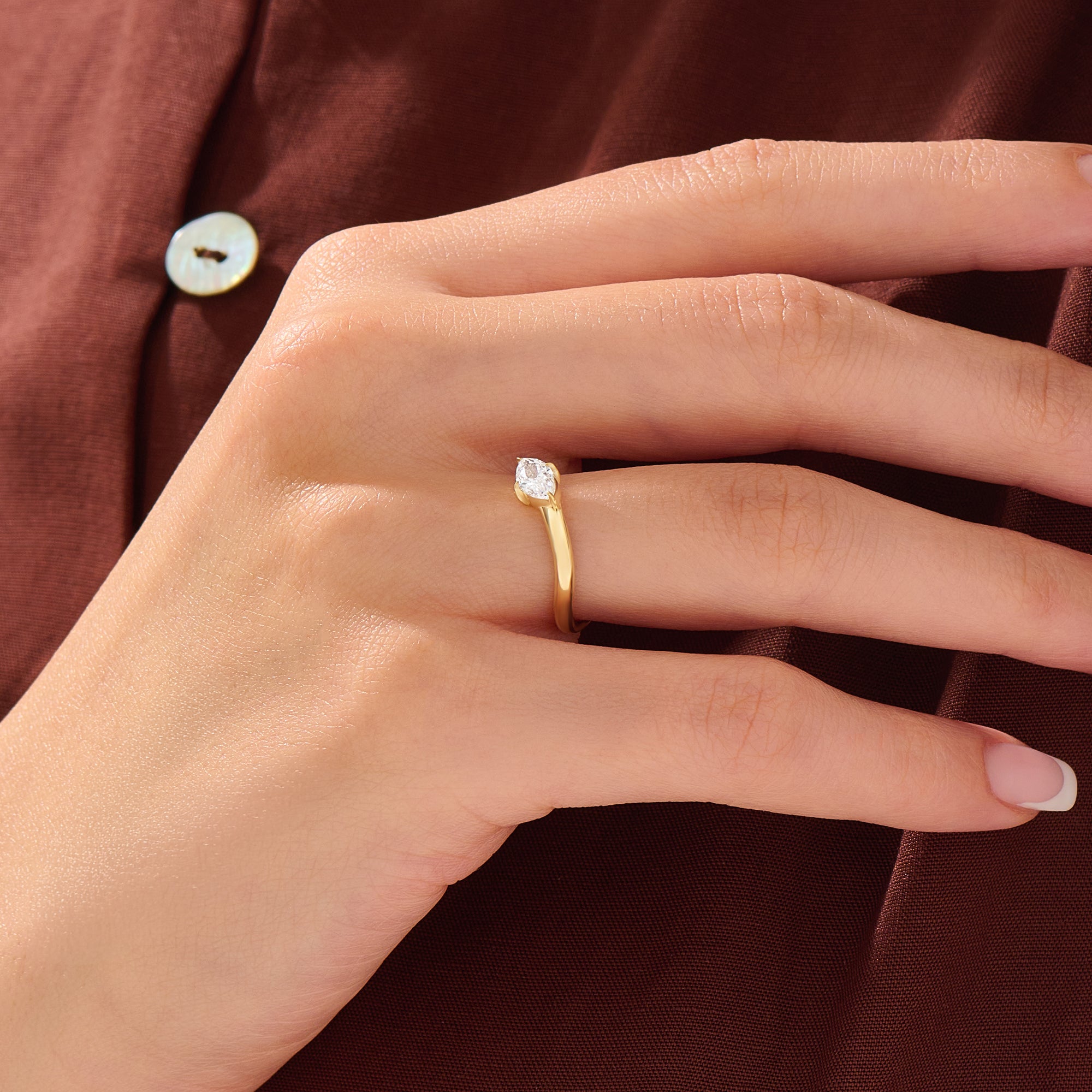 Marquise Statement Ring for Women My Store