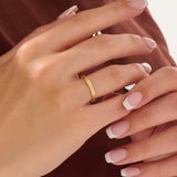 Line Stacking Ring for Women My Store