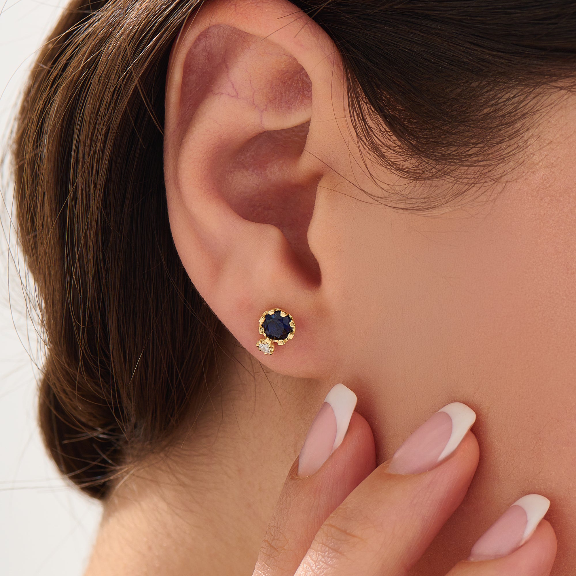 Sapphire Stud Earrings for Women My Store