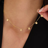 Tiny Coins Vermeil Necklace My Store