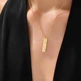 Celestial Rectangle Necklace My Store