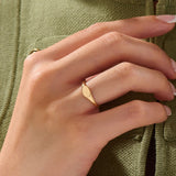Minimal Oval Signet Ring