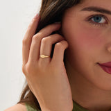 Minimal Oval Signet Ring