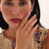 Wave Vermeil Stacking Ring