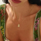 Starburst Vermeil Necklace