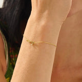 Tiny Diamond Mama Bracelet