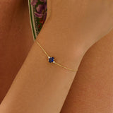 Oval Sapphire Bracelet