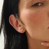 X Cross Stud Earrings