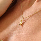 Croissant Pendant Necklace