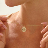 Capricorn Sign Pendant Necklace
