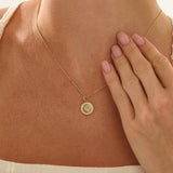 Virgo Sign Pendant Necklace