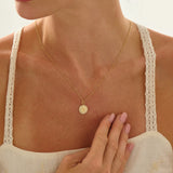 Virgo Sign Pendant Necklace