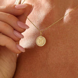 Taurus Sign Pendant Necklace
