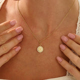 Gemini Sign Pendant Necklace