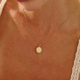 Pisces Sign Pendant Necklace
