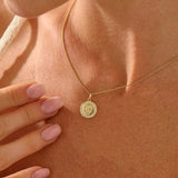 Pisces Sign Pendant Necklace