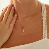 Slim Cross Pendant Necklace