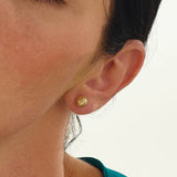 Hammered Ball Stud Earrings