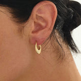 Triple Band Hoop Earrings