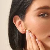 Slim Line Stud Earrings